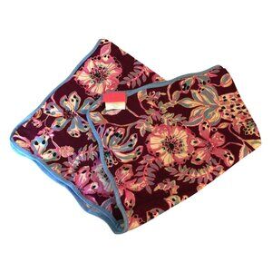 Lilly Pulitzer Printed Scalloped Edge Dinner Napkins 100% Cotton Set of 4